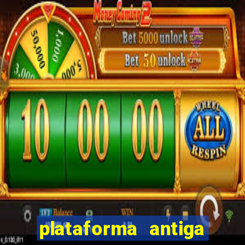 plataforma antiga do tigre